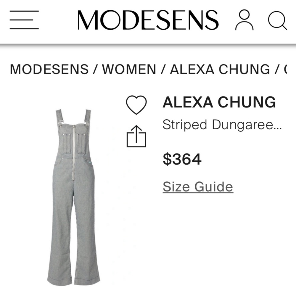 ALEXACHUNG Striped Overalls!!! - Picture 13 of 13